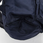 Prada Drawstring Flap Backpack Navy Nylon Canvas — view 7
