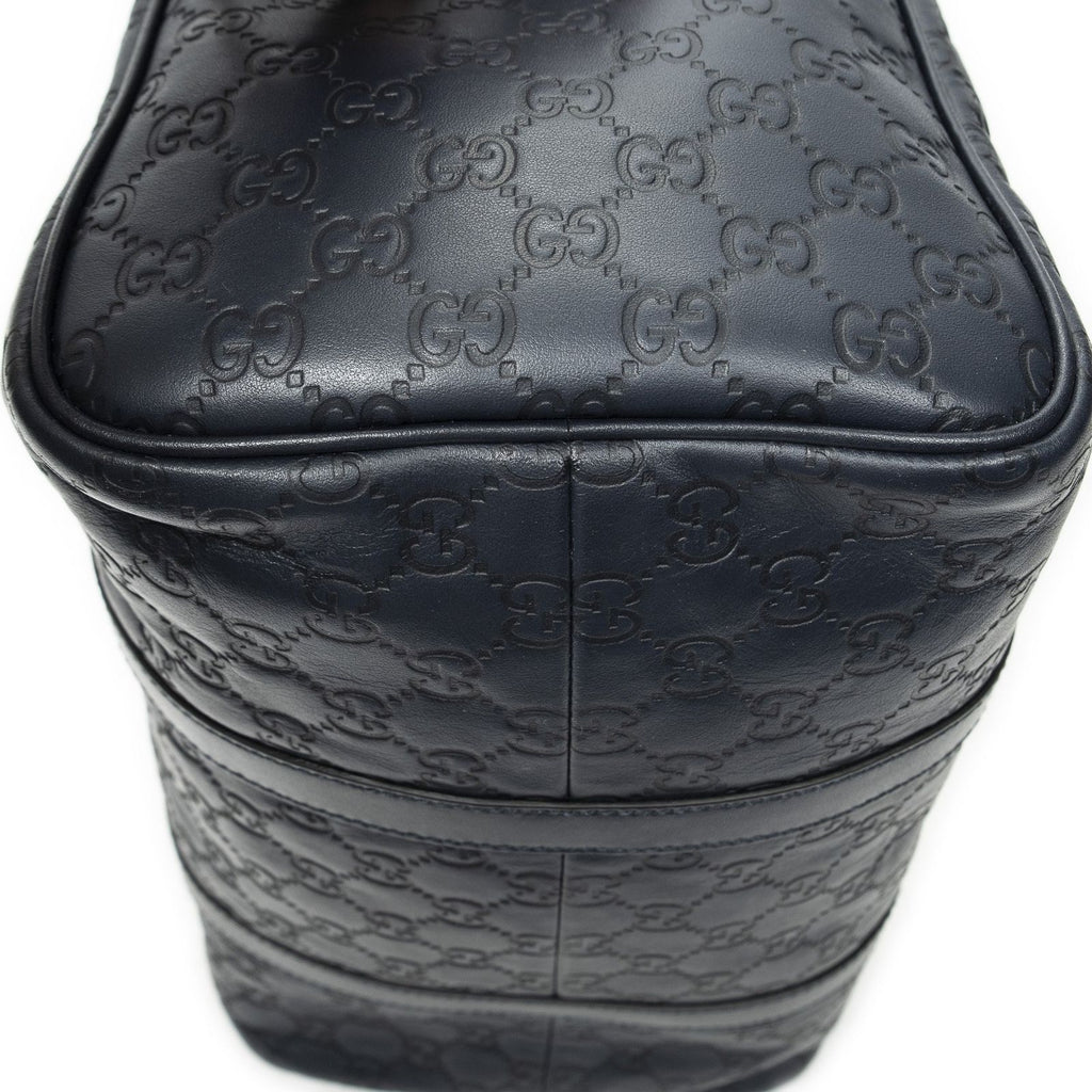 Gucci Midi Ambostonnavy Handbag — view 8