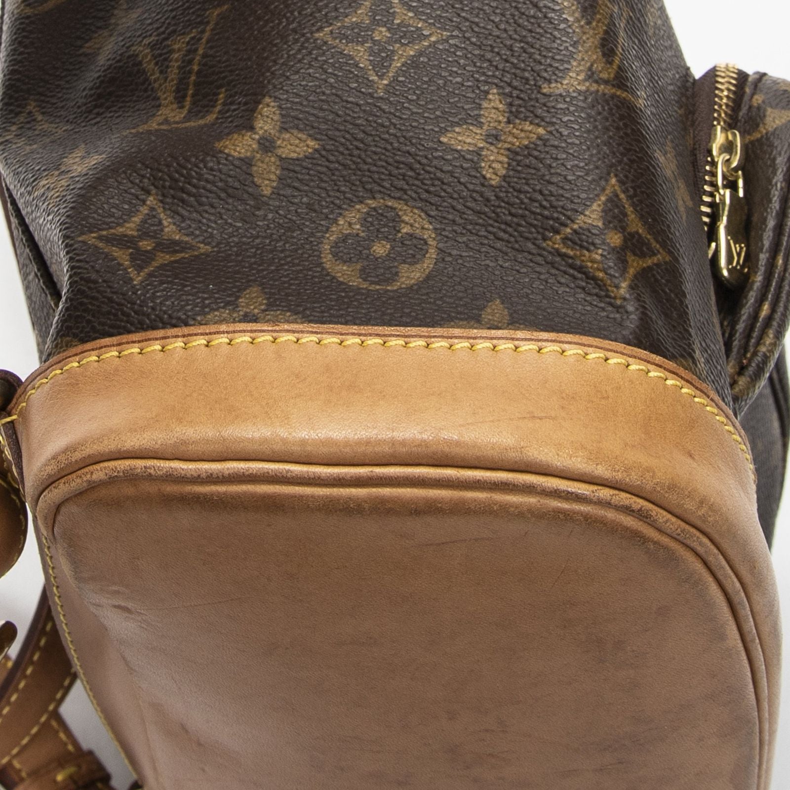 Louis Vuitton Montsouris Brown Monogram Canvas — view 7