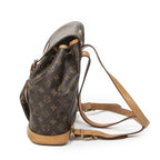 Louis Vuitton Montsouris Brown Monogram Canvas — view 3