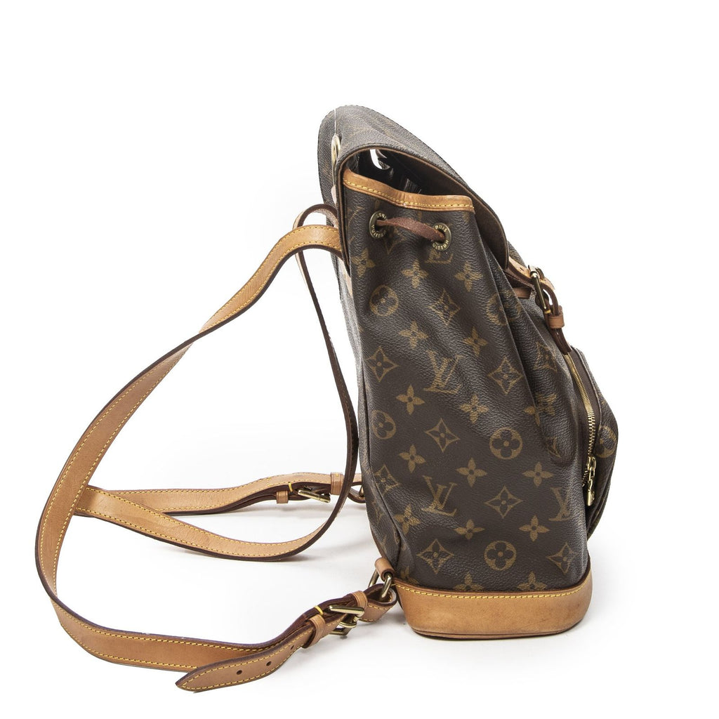 Louis Vuitton Montsouris Brown Monogram Canvas — view 4
