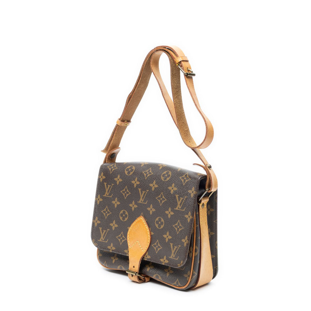Louis Vuitton Cartouchiere Brown Monogram Canvas Shoulder — view 2