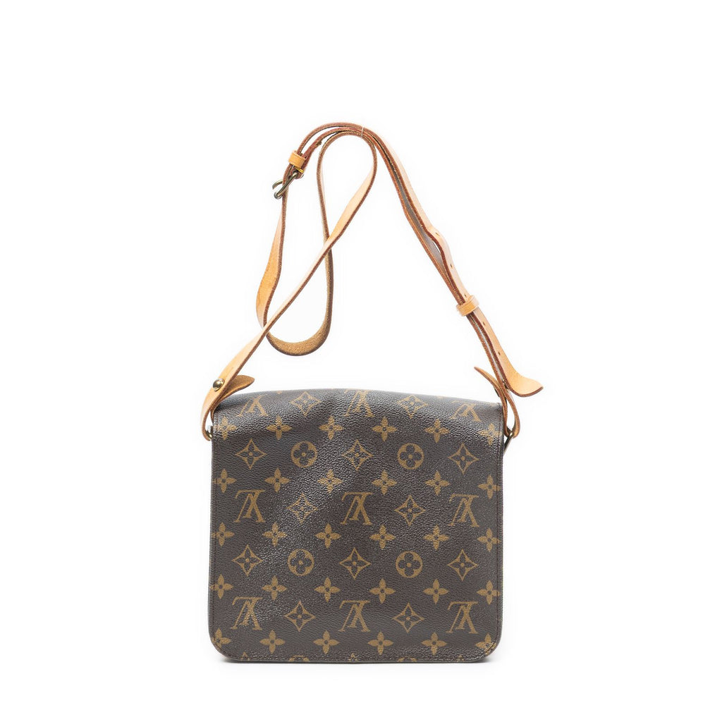 Louis Vuitton Cartouchiere Brown Monogram Canvas Shoulder — view 5