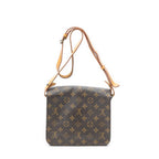 Louis Vuitton Cartouchiere Brown Monogram Canvas Shoulder — view 5