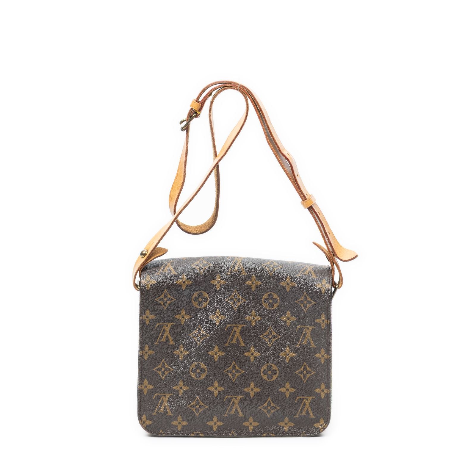 Louis Vuitton Cartouchiere Brown Monogram Canvas Shoulder — view 5