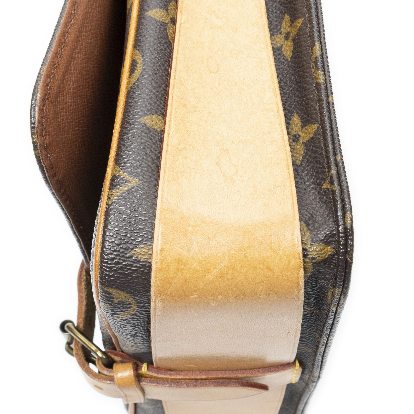 Louis Vuitton Cartouchiere Brown Monogram Canvas Shoulder — view 7