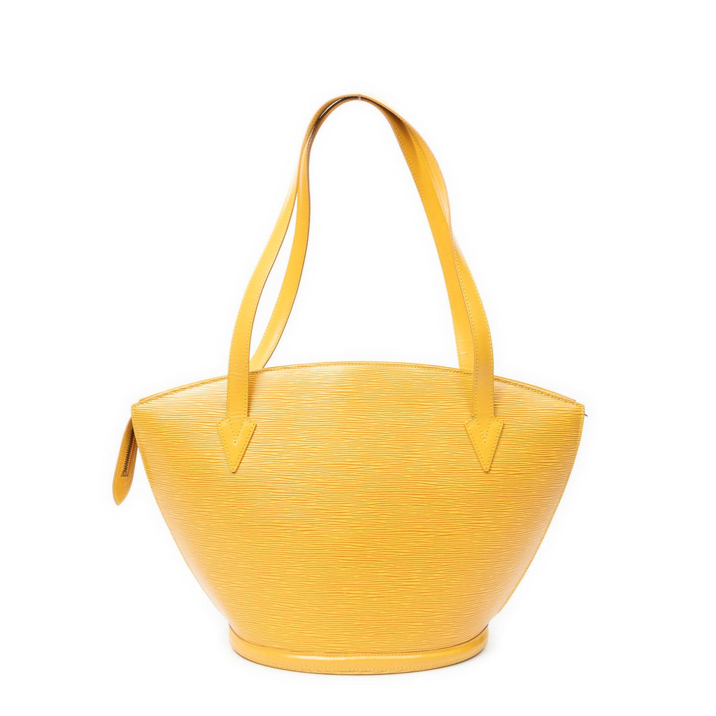 Louis Vuitton Saint Jacques Shopping Yellow Epi Shoulder — view 5