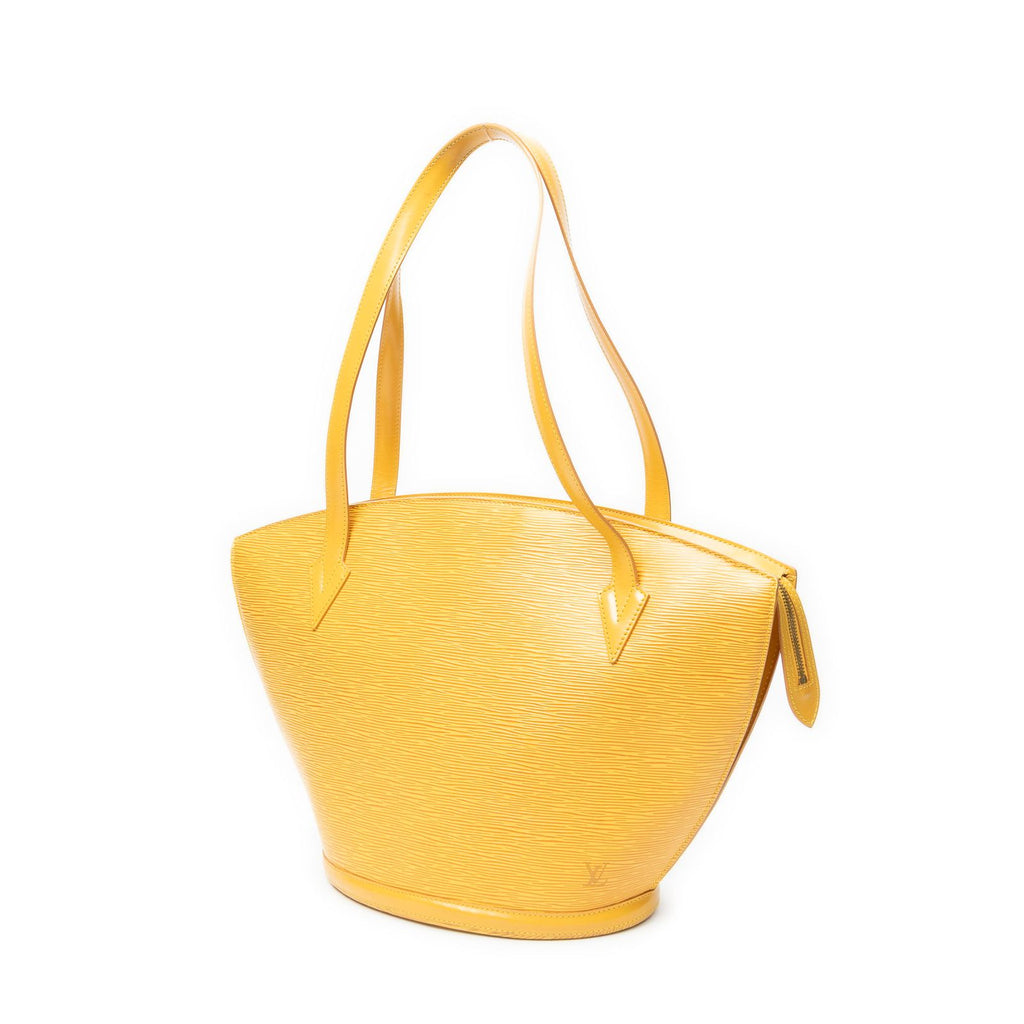 Louis Vuitton Saint Jacques Shopping Yellow Epi Shoulder — view 2