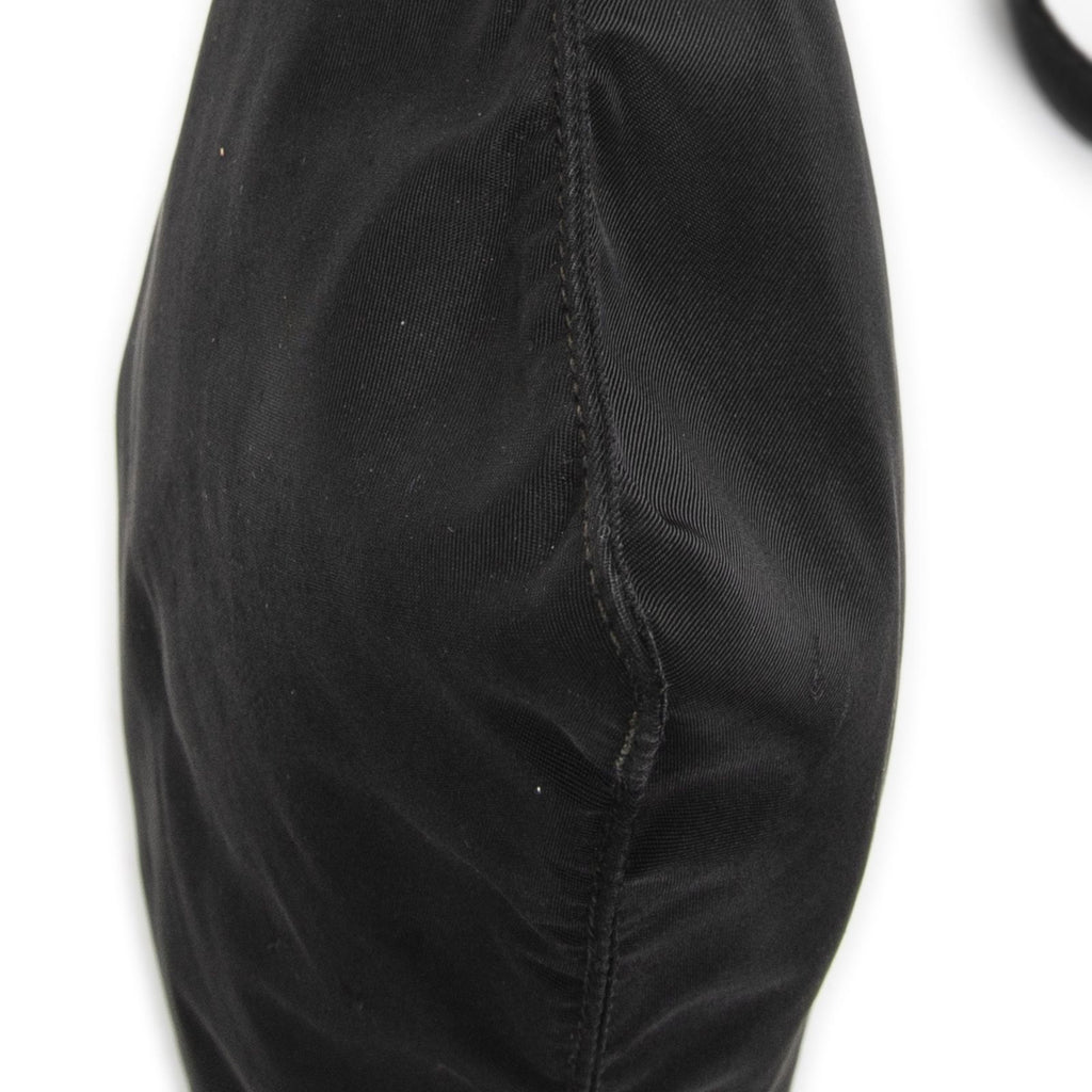 Prada Flatmessenger Black Nylon Canvas Shoulder — view 8