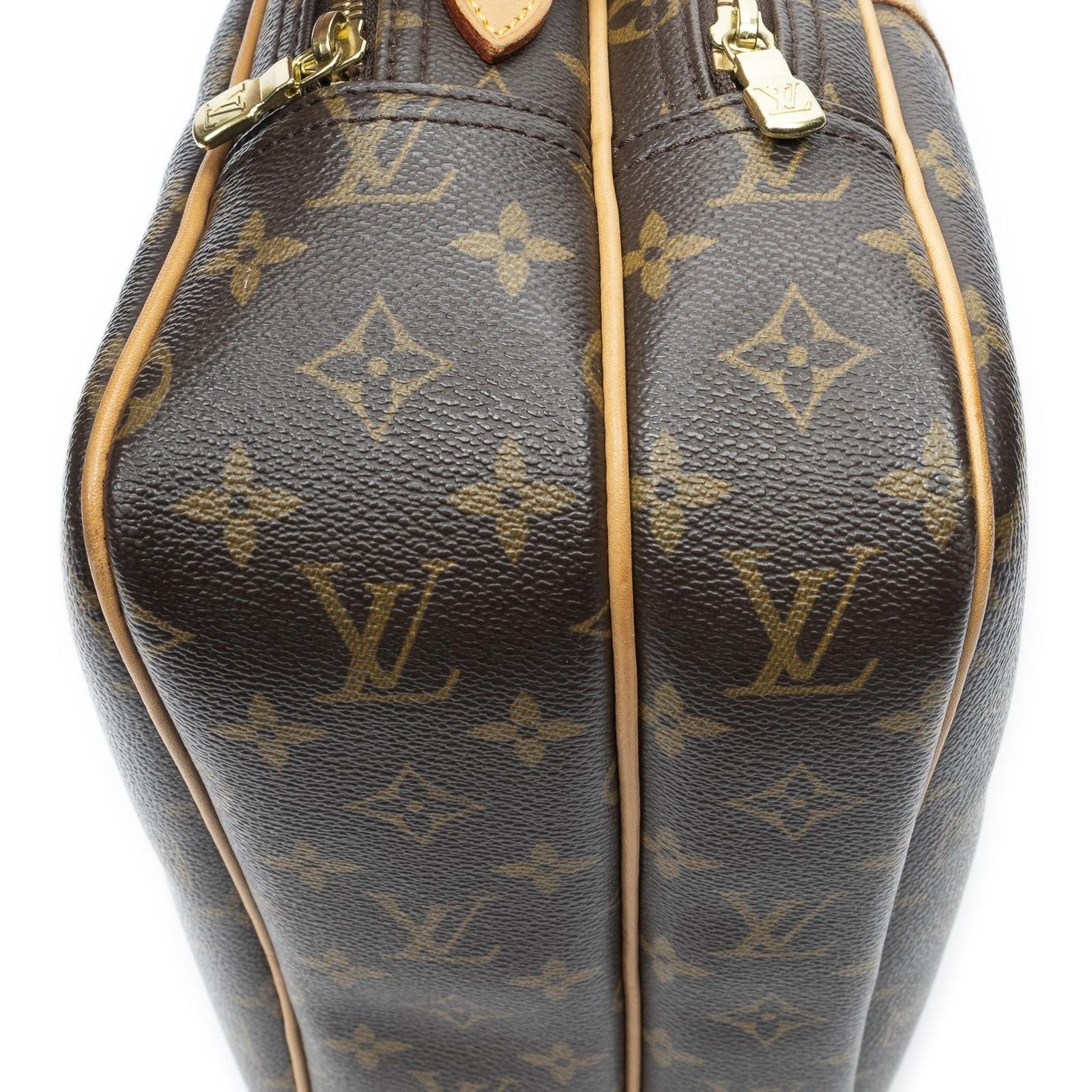 Louis Vuitton Reporter Brown Monogram Canvas Shoulder — view 8