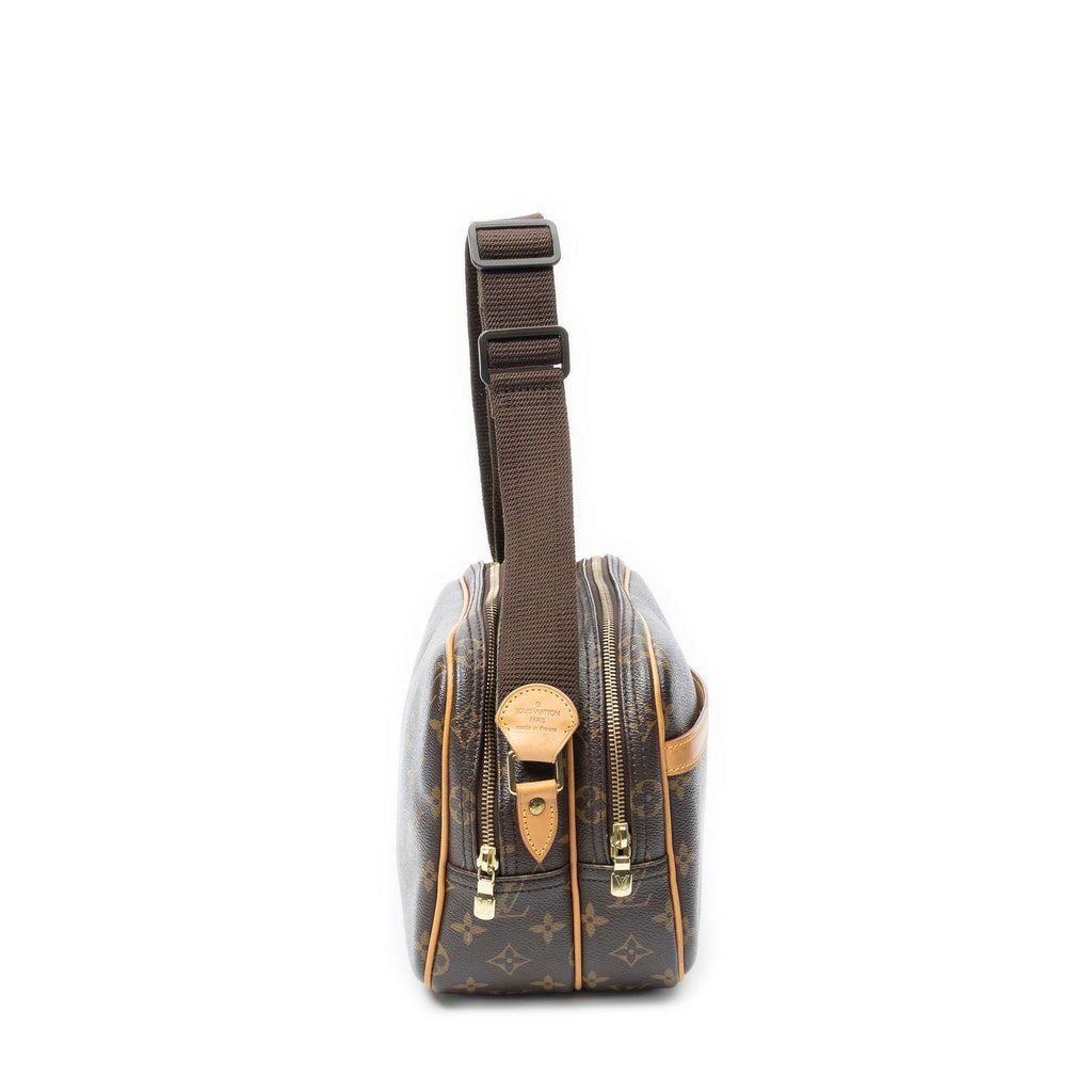 Louis Vuitton Reporter Brown Monogram Canvas Shoulder — view 4