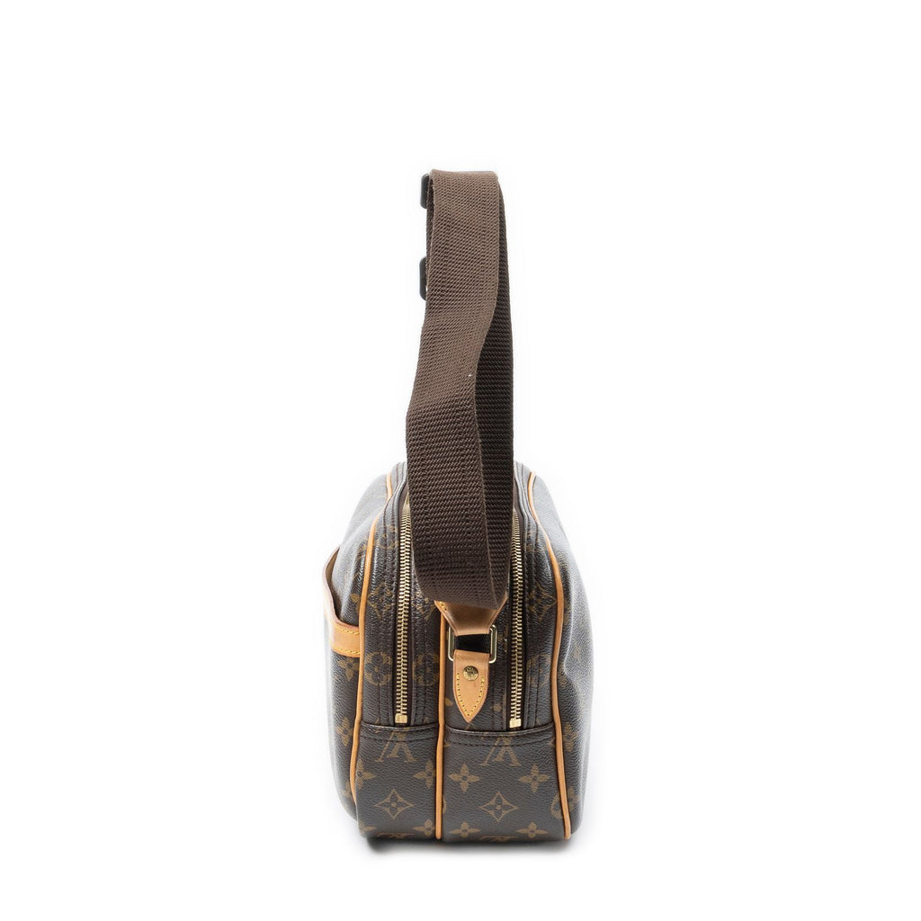 Louis Vuitton Reporter Brown Monogram Canvas Shoulder — view 3
