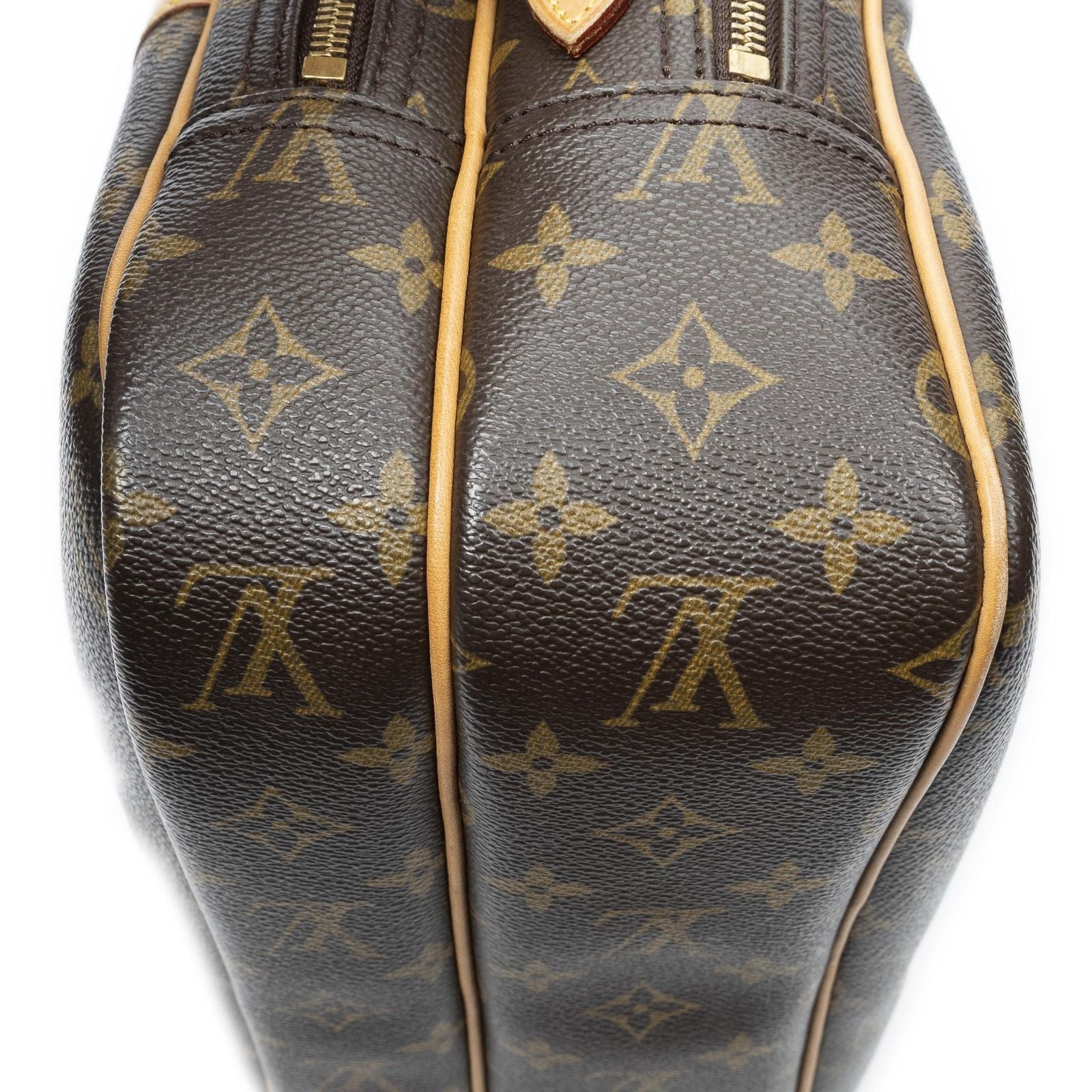 Louis Vuitton Reporter Brown Monogram Canvas Shoulder — view 7