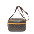 Louis Vuitton Reporter Brown Monogram Canvas Shoulder