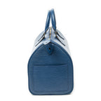 Louis Vuitton Speedy Blue Epi Handbag — view 3