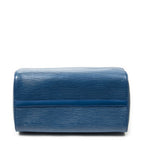 Louis Vuitton Speedy Blue Epi Handbag — view 6