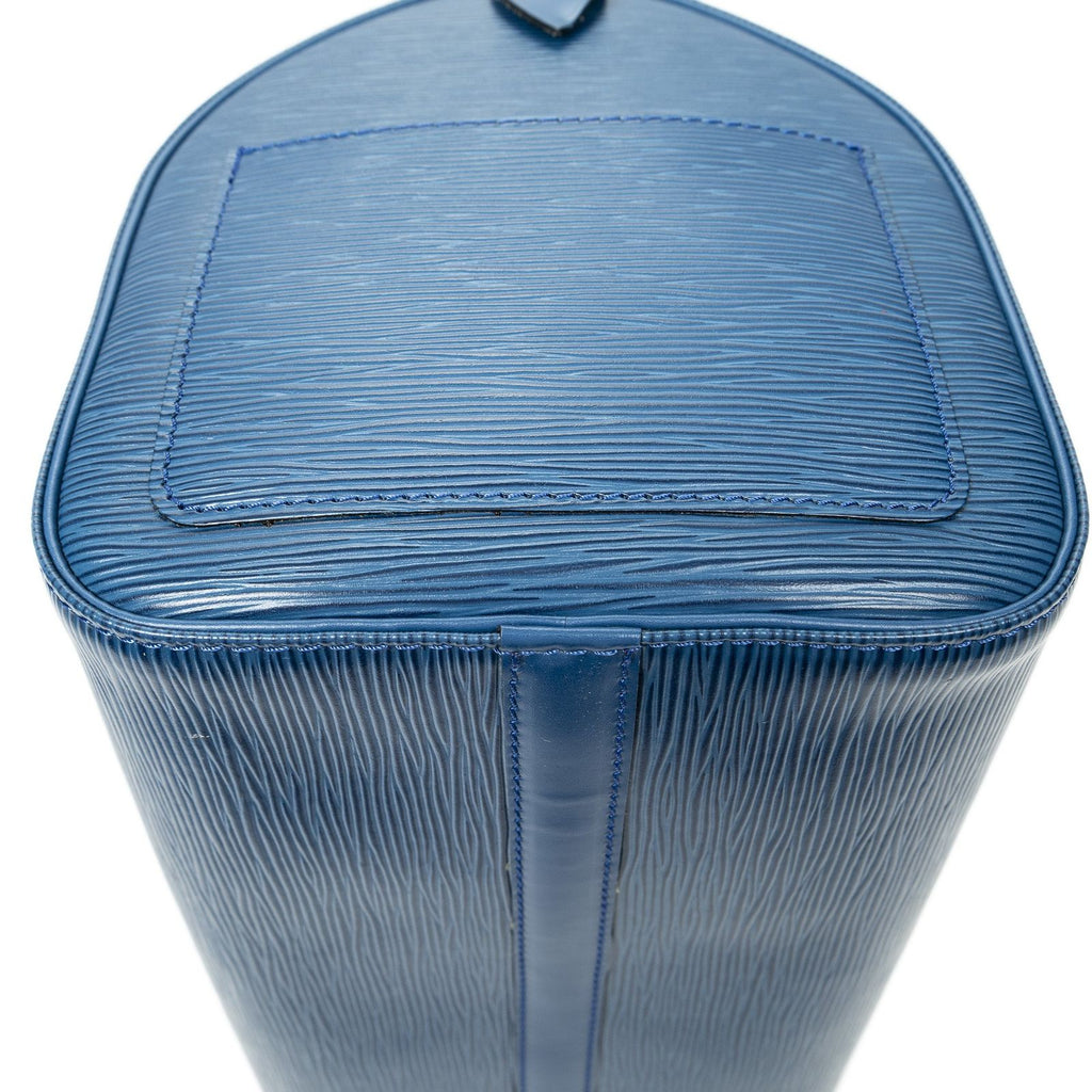 Louis Vuitton Speedy Blue Epi Handbag — view 7