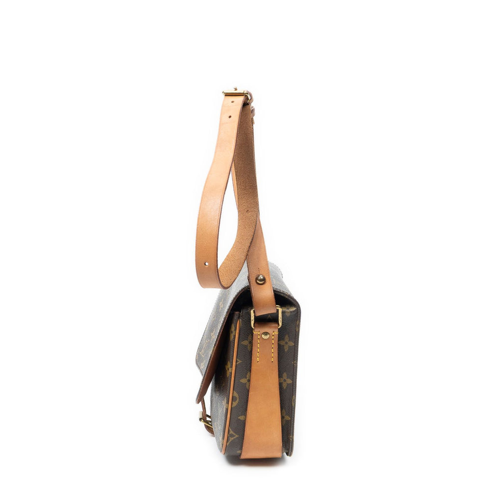 Louis Vuitton Cartouchiere Brown Monogram Canvas Shoulder — view 3