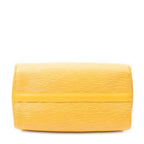 Louis Vuitton Speedy Yellow Epi Handbag — view 6