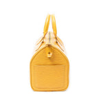 Louis Vuitton Speedy Yellow Epi Handbag — view 3
