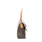 Louis Vuitton Mini Looping Brown Monogram Canvas Shoulder — view 4