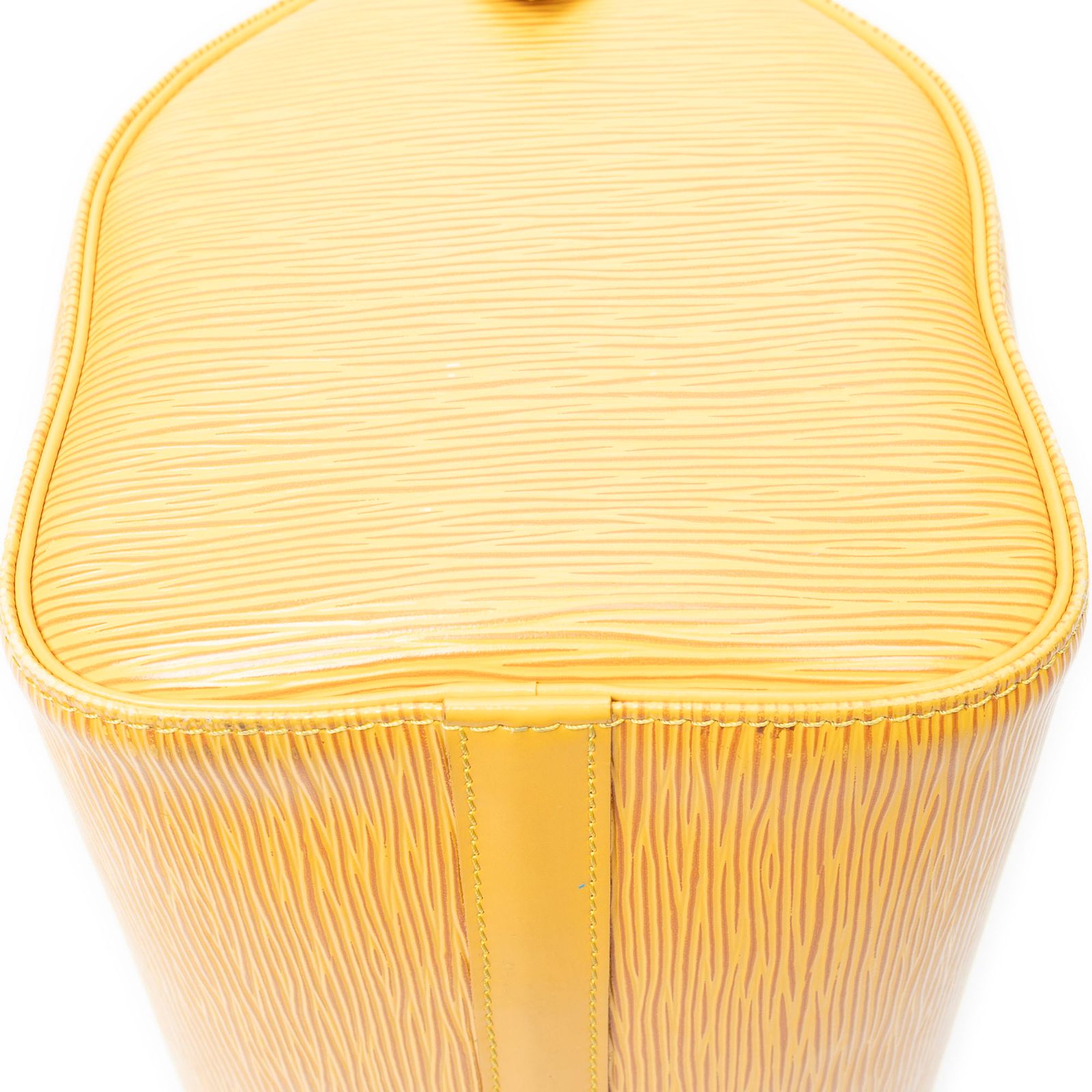 Louis Vuitton Speedy Yellow Epi Handbag — view 8