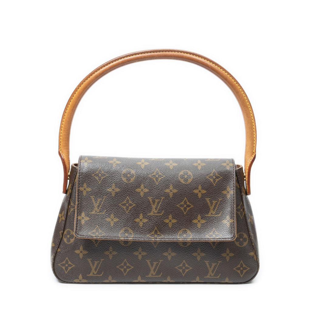 Louis Vuitton Mini Looping Brown Monogram Canvas Shoulder