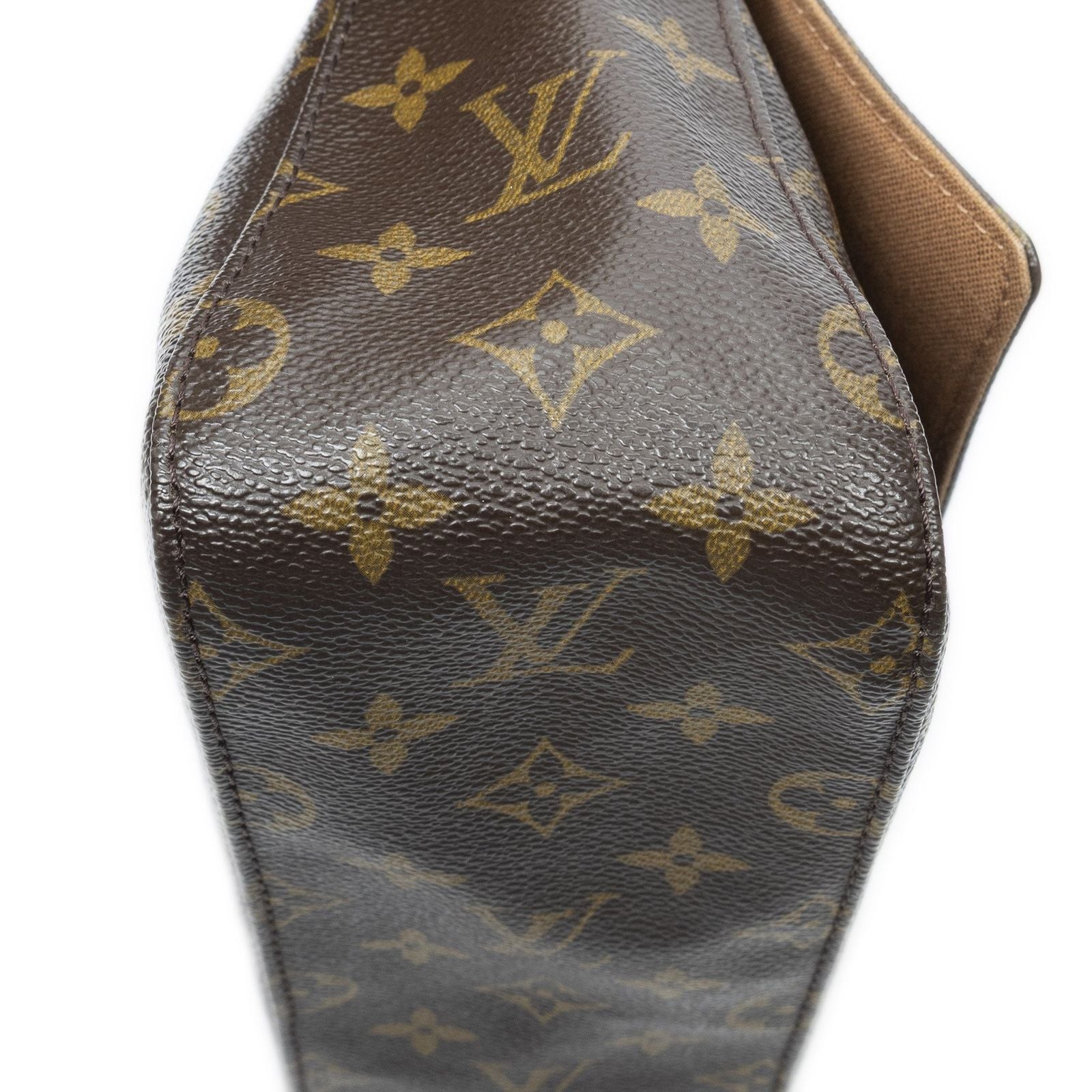 Louis Vuitton Mini Looping Brown Monogram Canvas Shoulder — view 8