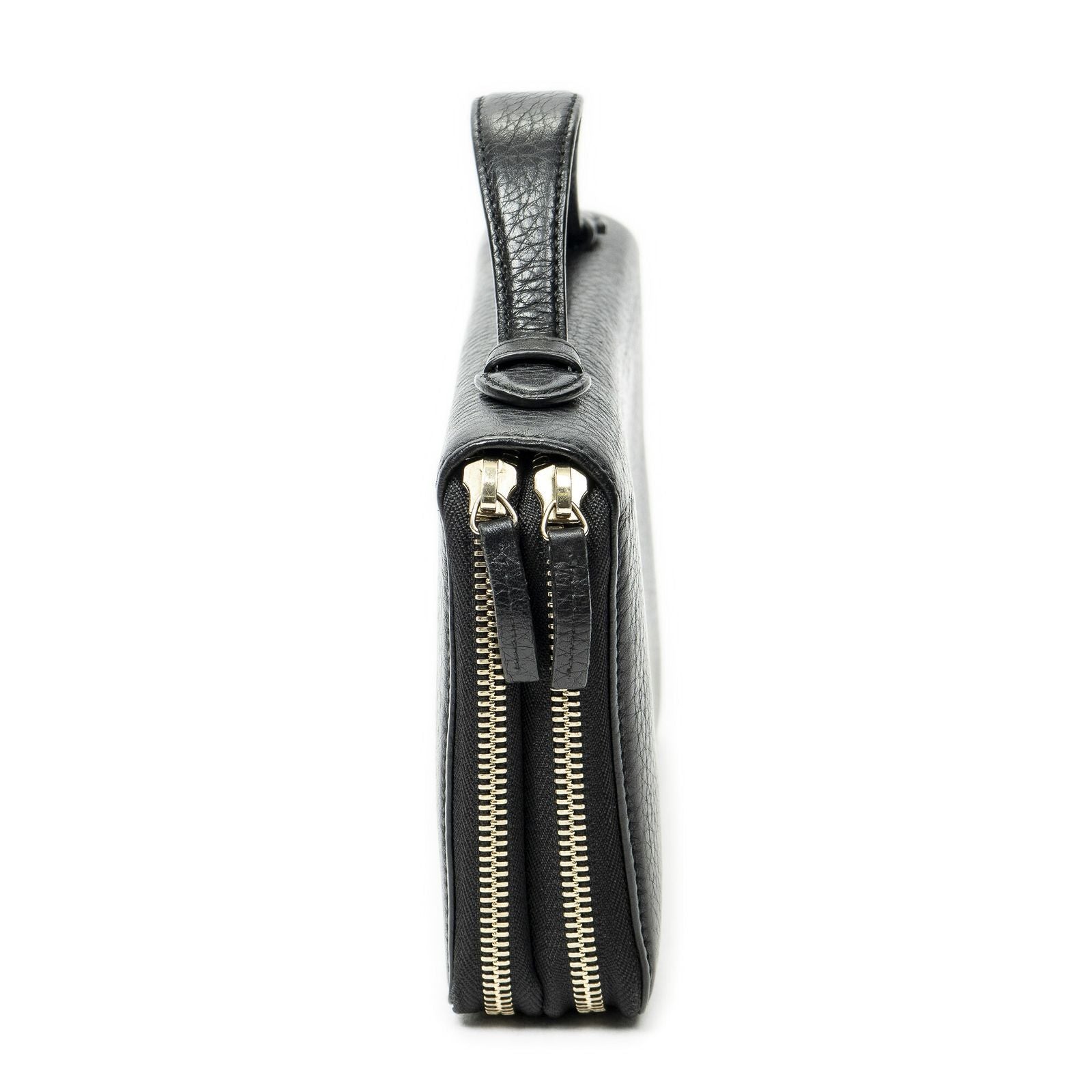 Gucci Soho Clutch Black Calfskin Leather — view 3