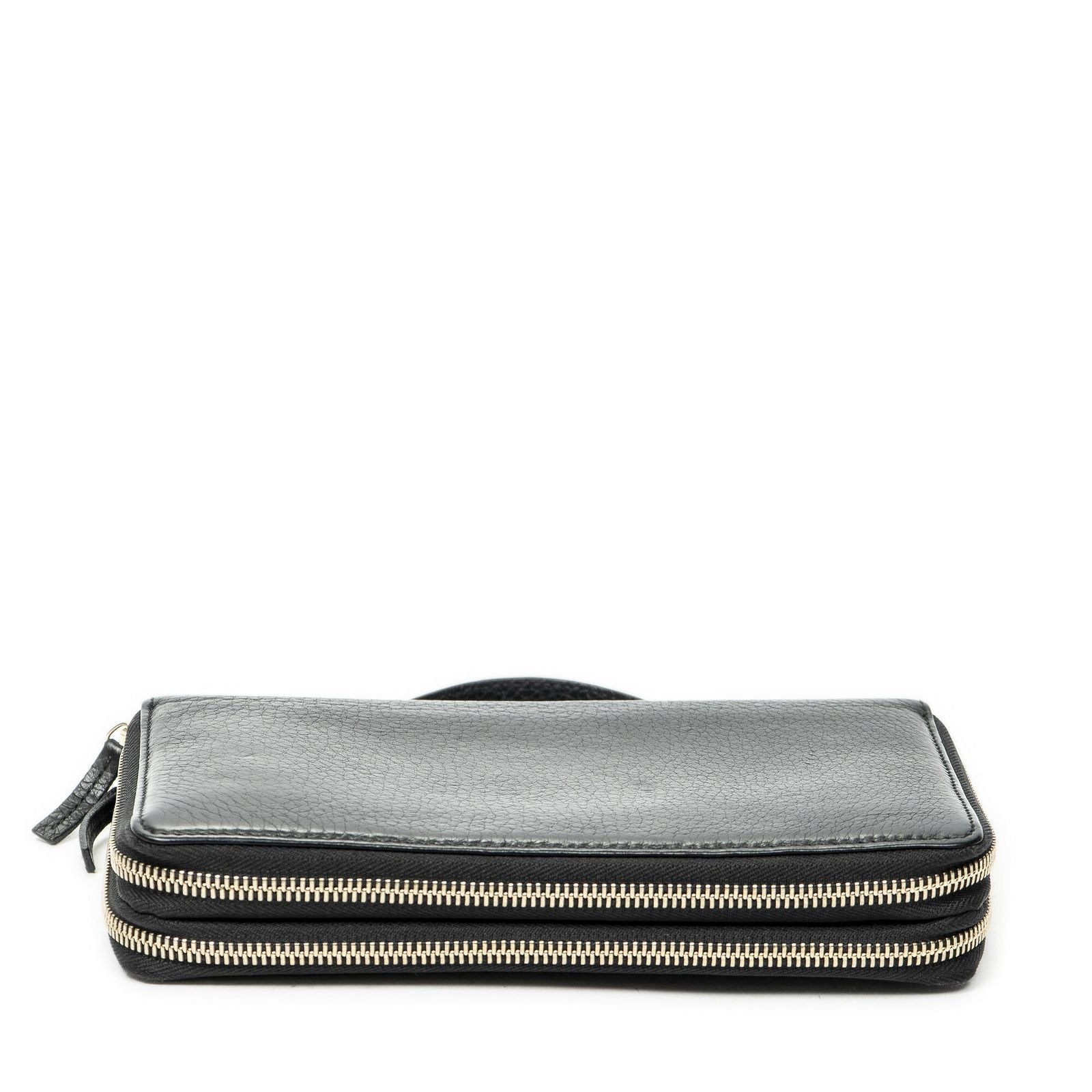 Gucci Soho Clutch Black Calfskin Leather — view 6