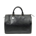 Louis Vuitton Speedy Black Epi Handbag