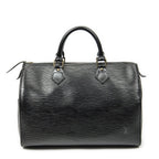 Louis Vuitton Speedy Black Epi Handbag — view 5