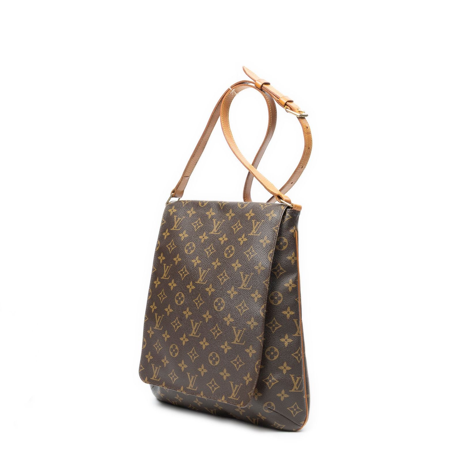 Louis Vuitton Musette Brown Monogram Canvas Shoulder — view 2