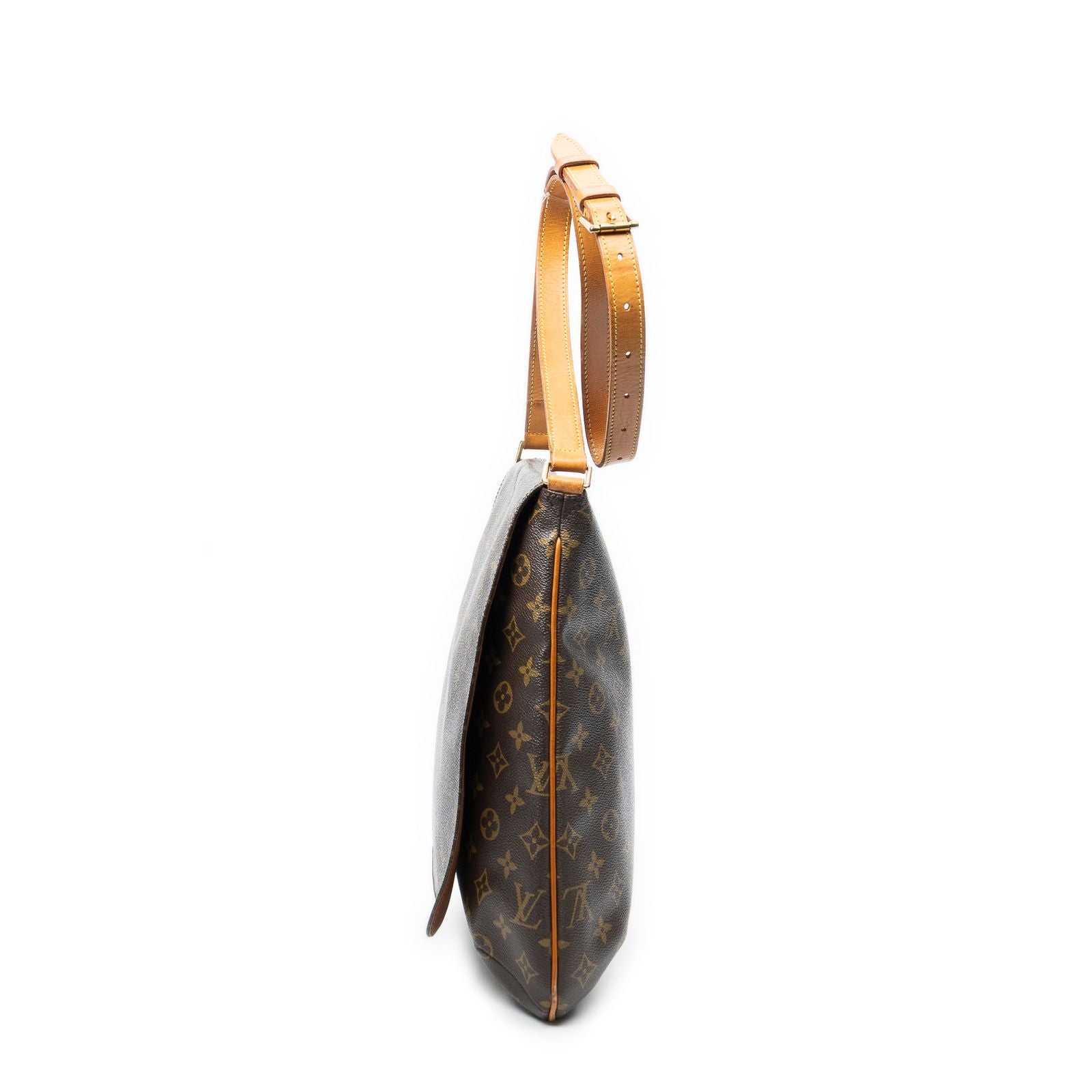 Louis Vuitton Musette Brown Monogram Canvas Shoulder — view 3