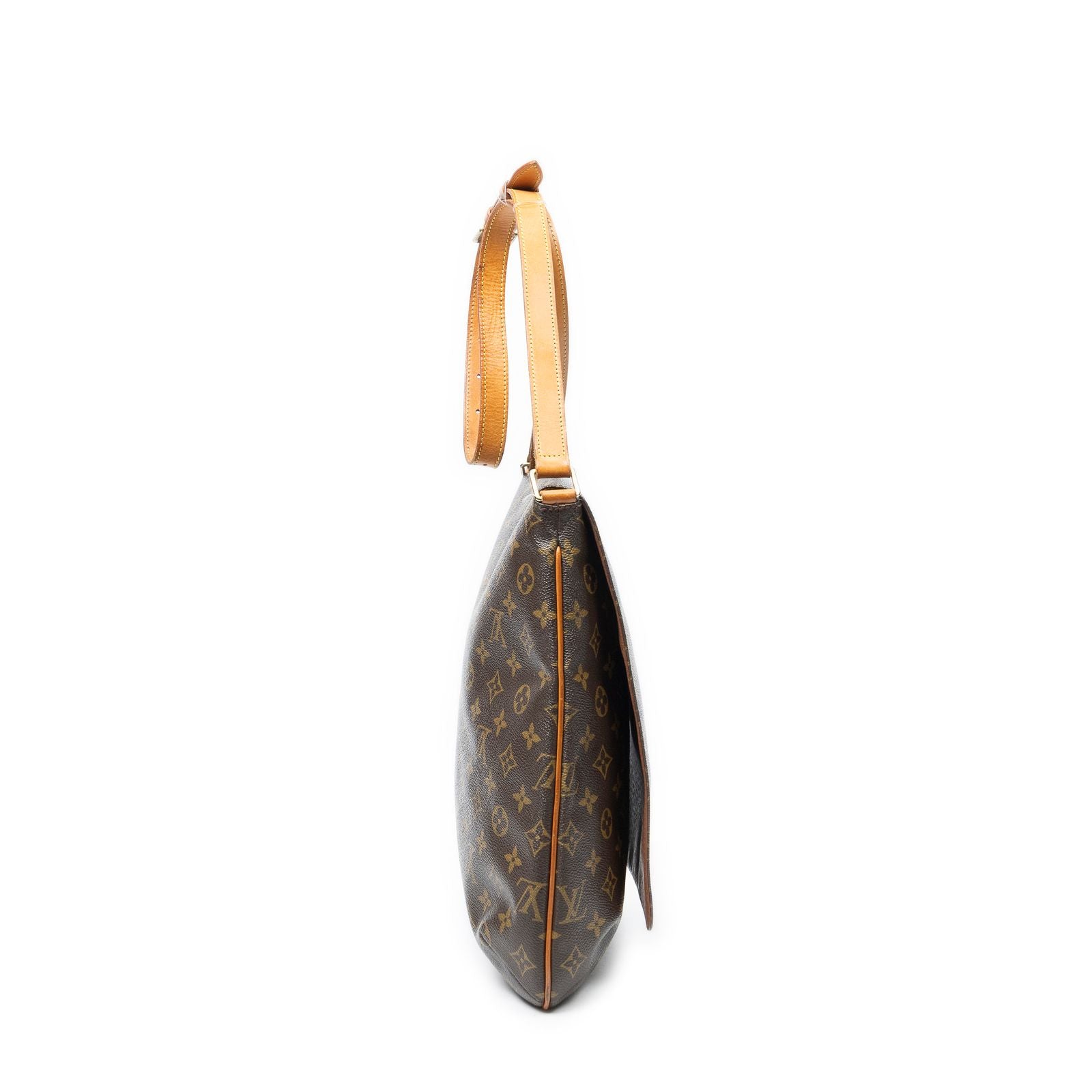Louis Vuitton Musette Brown Monogram Canvas Shoulder — view 4