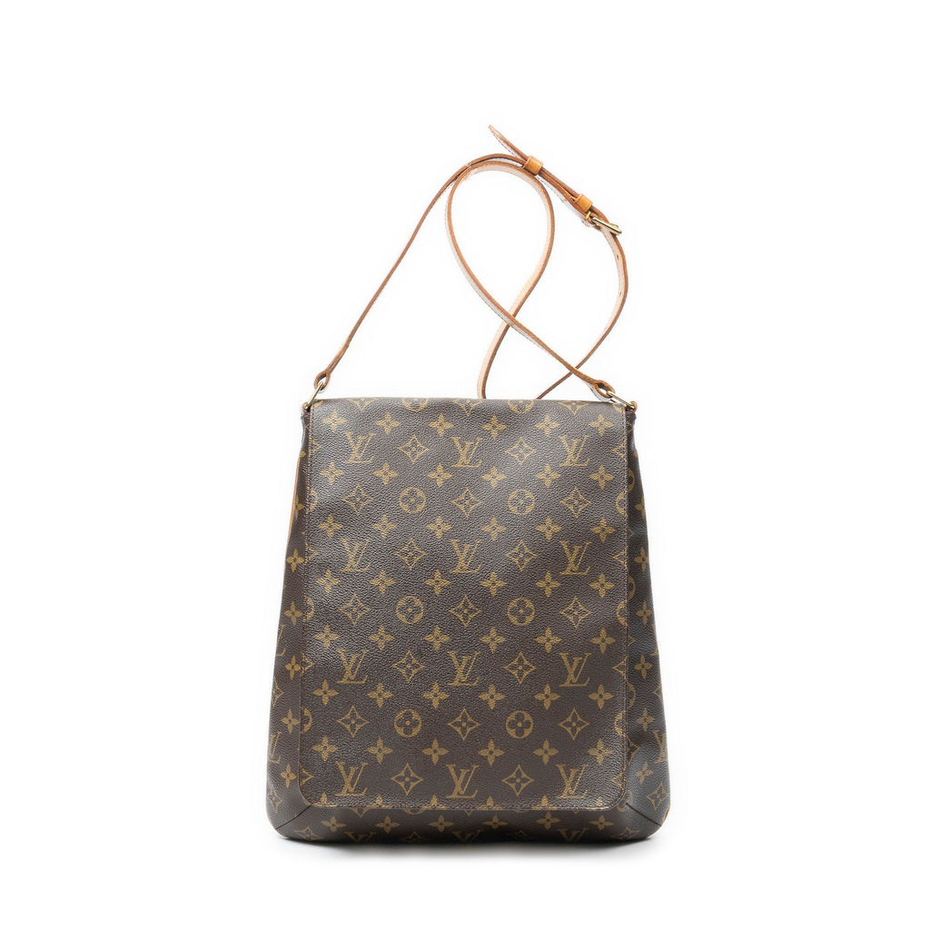 Louis Vuitton Musette Brown Monogram Canvas Shoulder