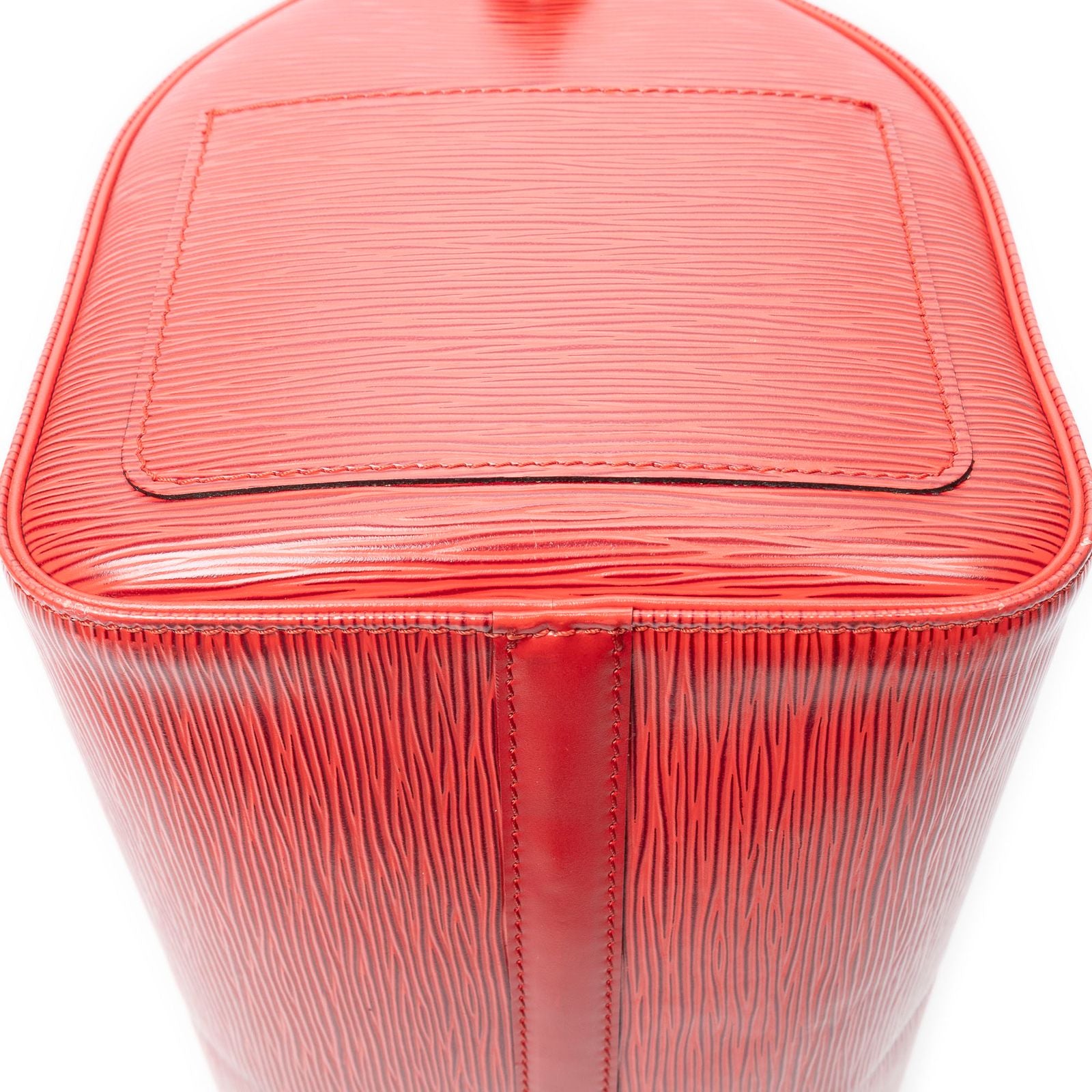 Louis Vuitton Speedy Red Epi Handbag — view 7