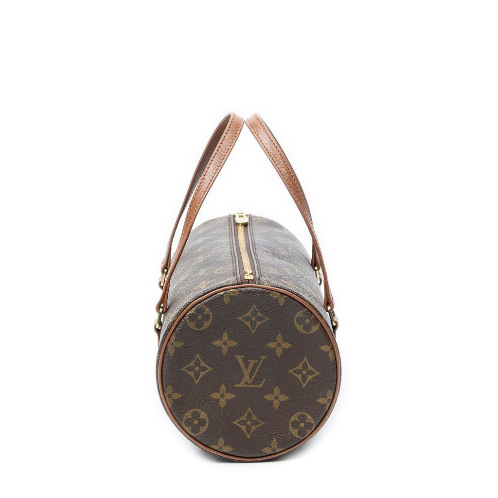 Louis Vuitton Papillon Brown Monogram Canvas Handbag — view 3