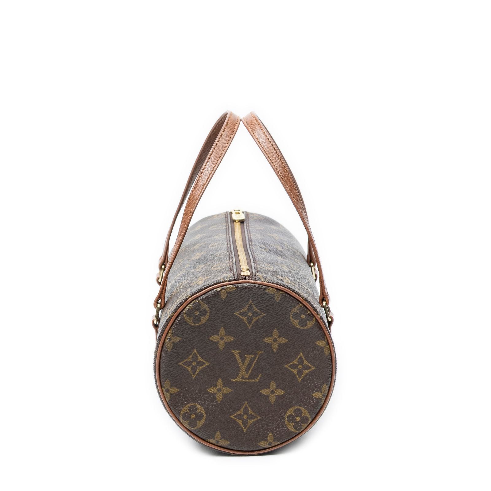 Louis Vuitton Papillon Brown Monogram Canvas Handbag — view 3