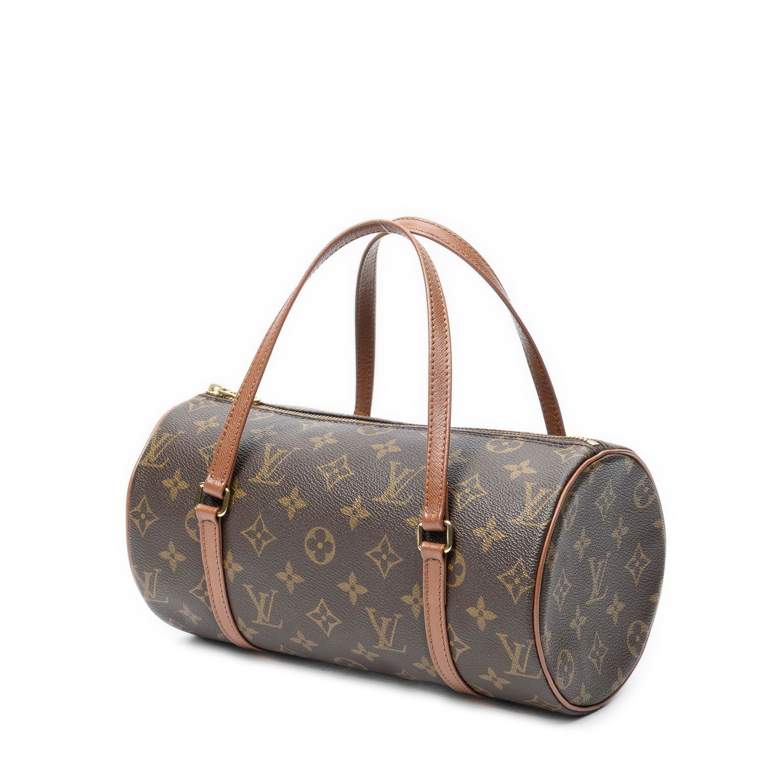 Louis Vuitton Papillon Brown Monogram Canvas Handbag — view 2
