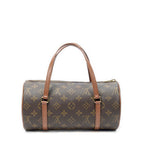 Louis Vuitton Papillon Brown Monogram Canvas Handbag — view 5