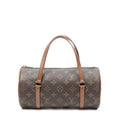 Louis Vuitton Papillon Brown Monogram Canvas Handbag