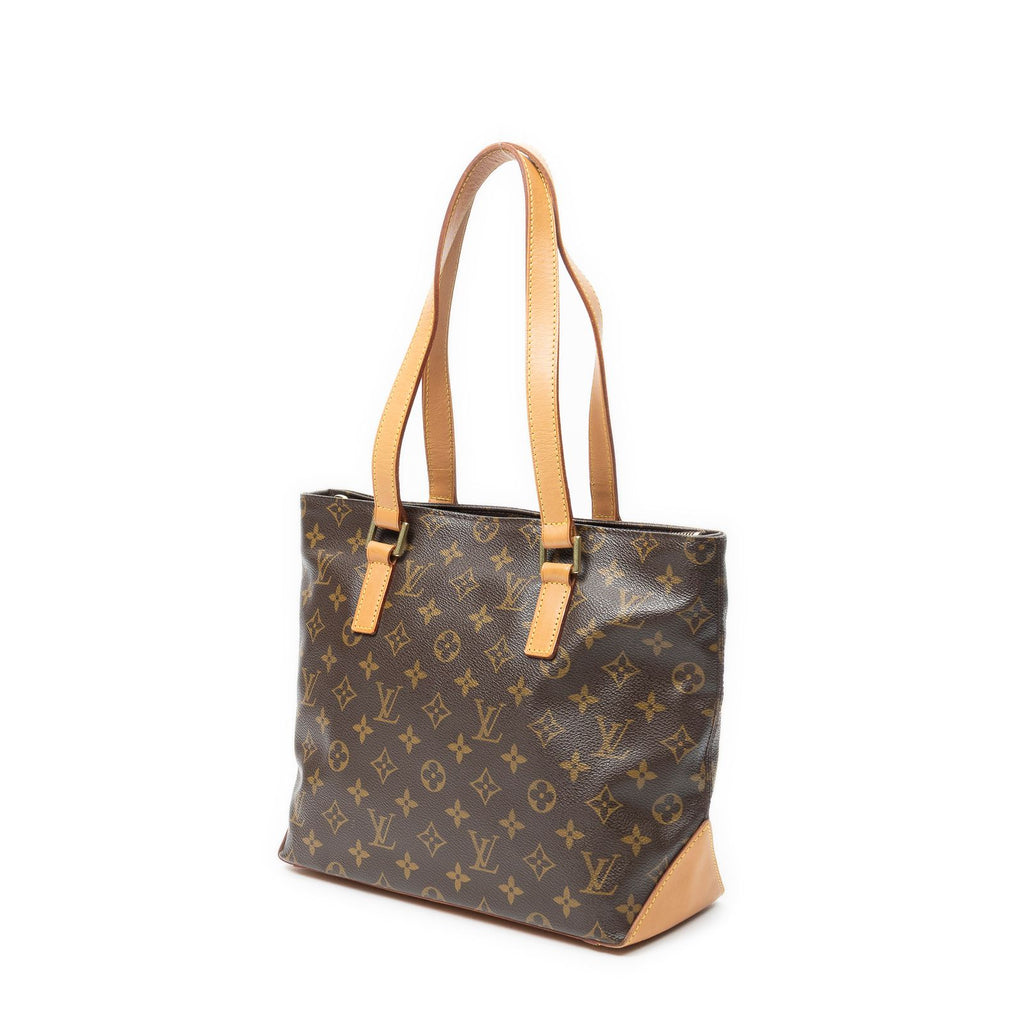 Louis Vuitton Cabas Piano Brown Monogram Canvas Tote — view 2