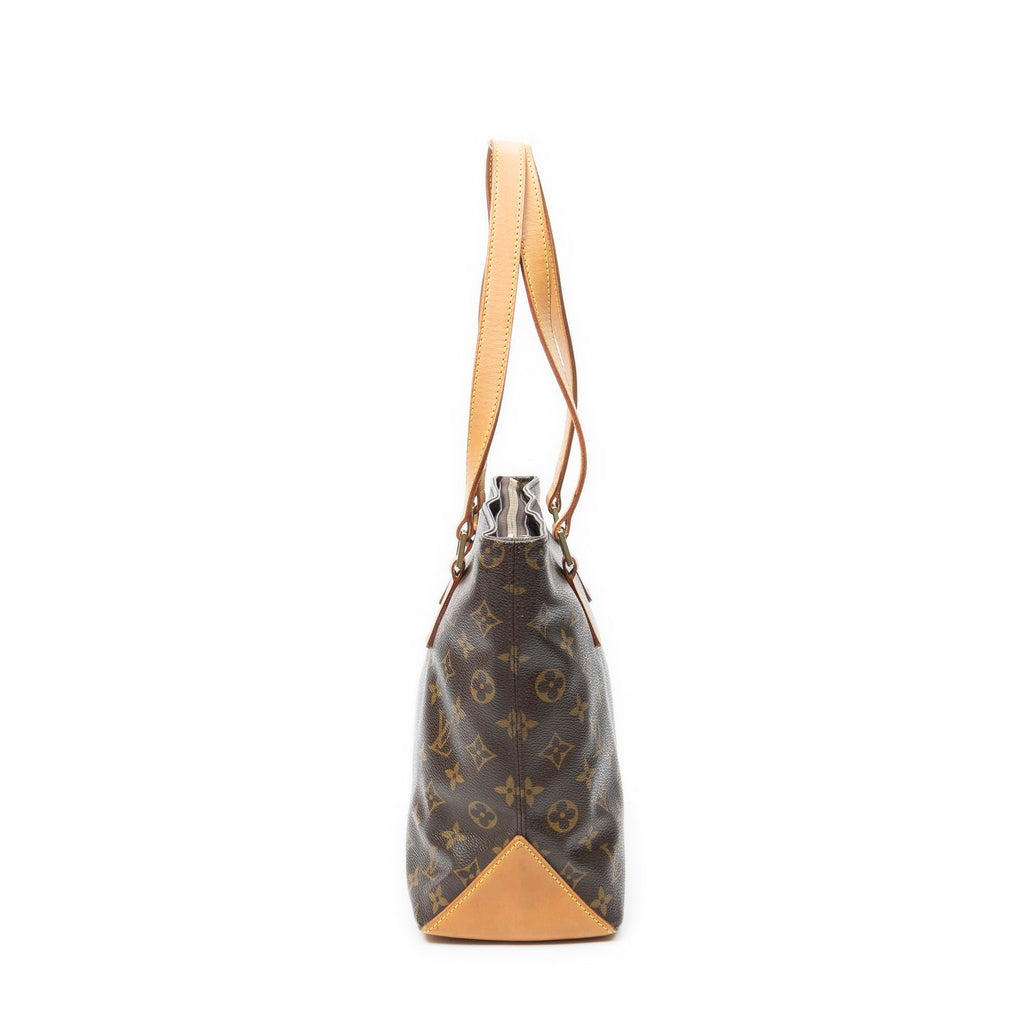 Louis Vuitton Cabas Piano Brown Monogram Canvas Tote — view 4