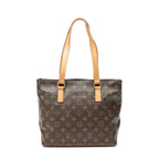 Louis Vuitton Cabas Piano Brown Monogram Canvas Tote