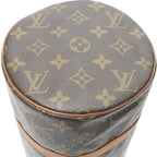 Louis Vuitton Papillon Brown Monogram Canvas Handbag — view 8