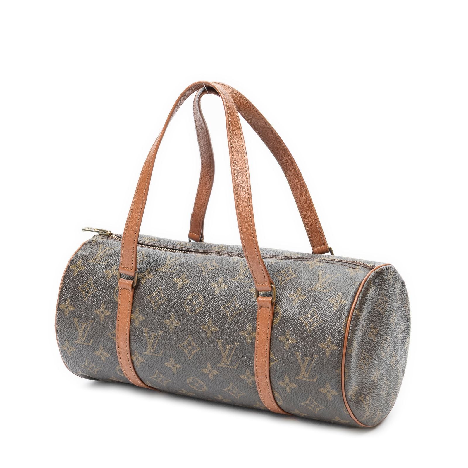 Louis Vuitton Papillon Brown Monogram Canvas Handbag — view 2