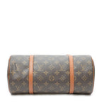 Louis Vuitton Papillon Brown Monogram Canvas Handbag — view 6