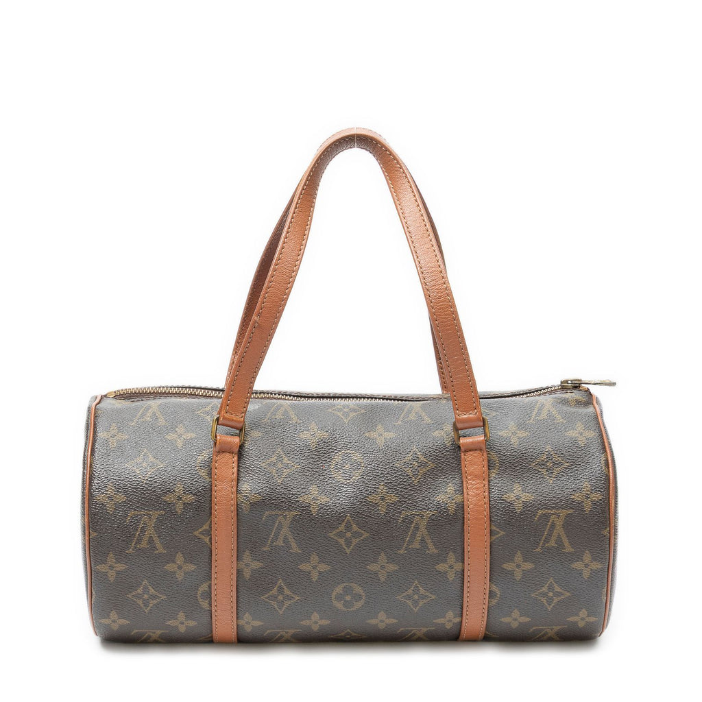Louis Vuitton Papillon Brown Monogram Canvas Handbag — view 5