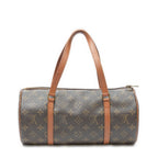 Louis Vuitton Papillon Brown Monogram Canvas Handbag — view 5